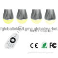 Brightness & Color dimmable led bulb light 2.4G RF remote